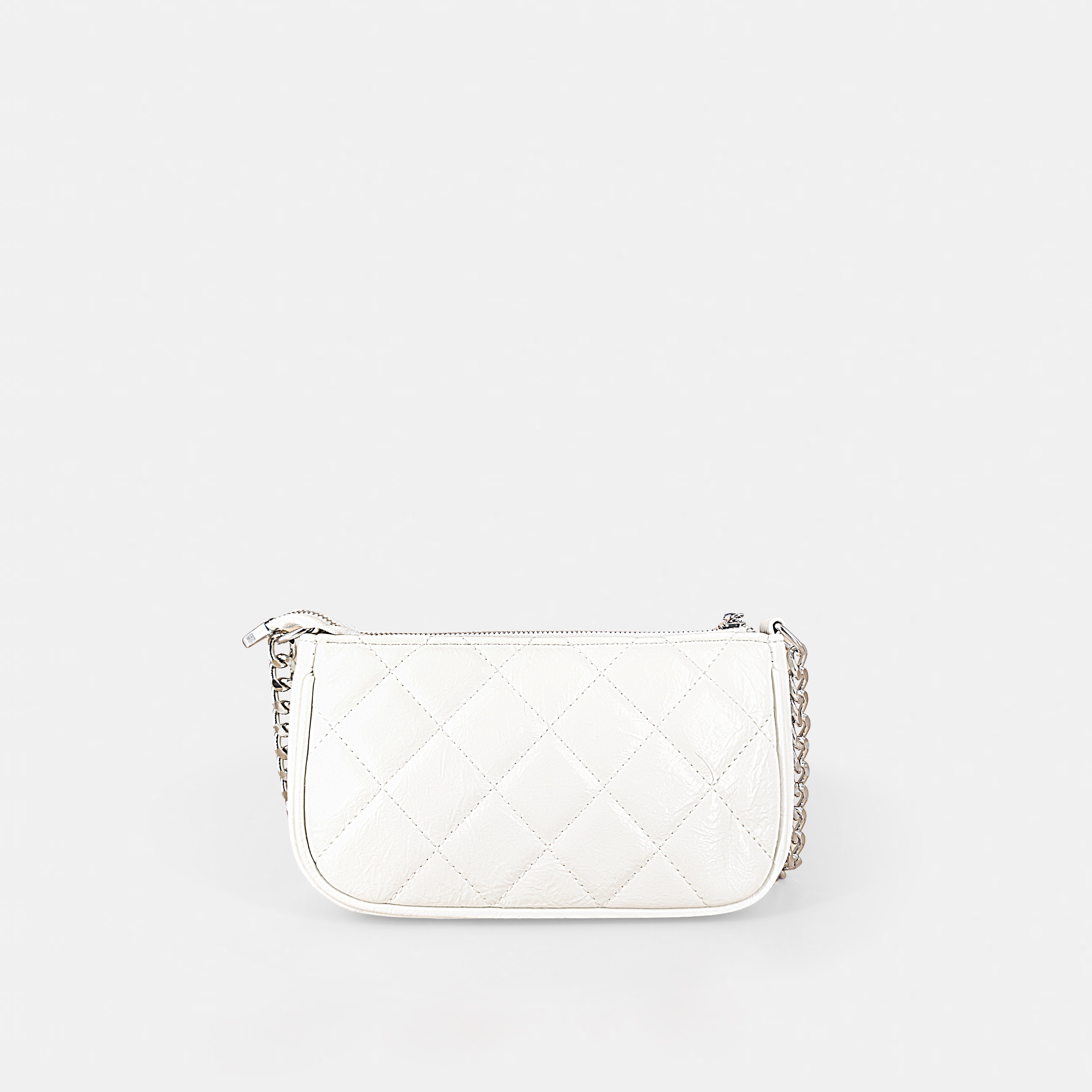 YSL-Inspired White Shoulder & Sling Bag