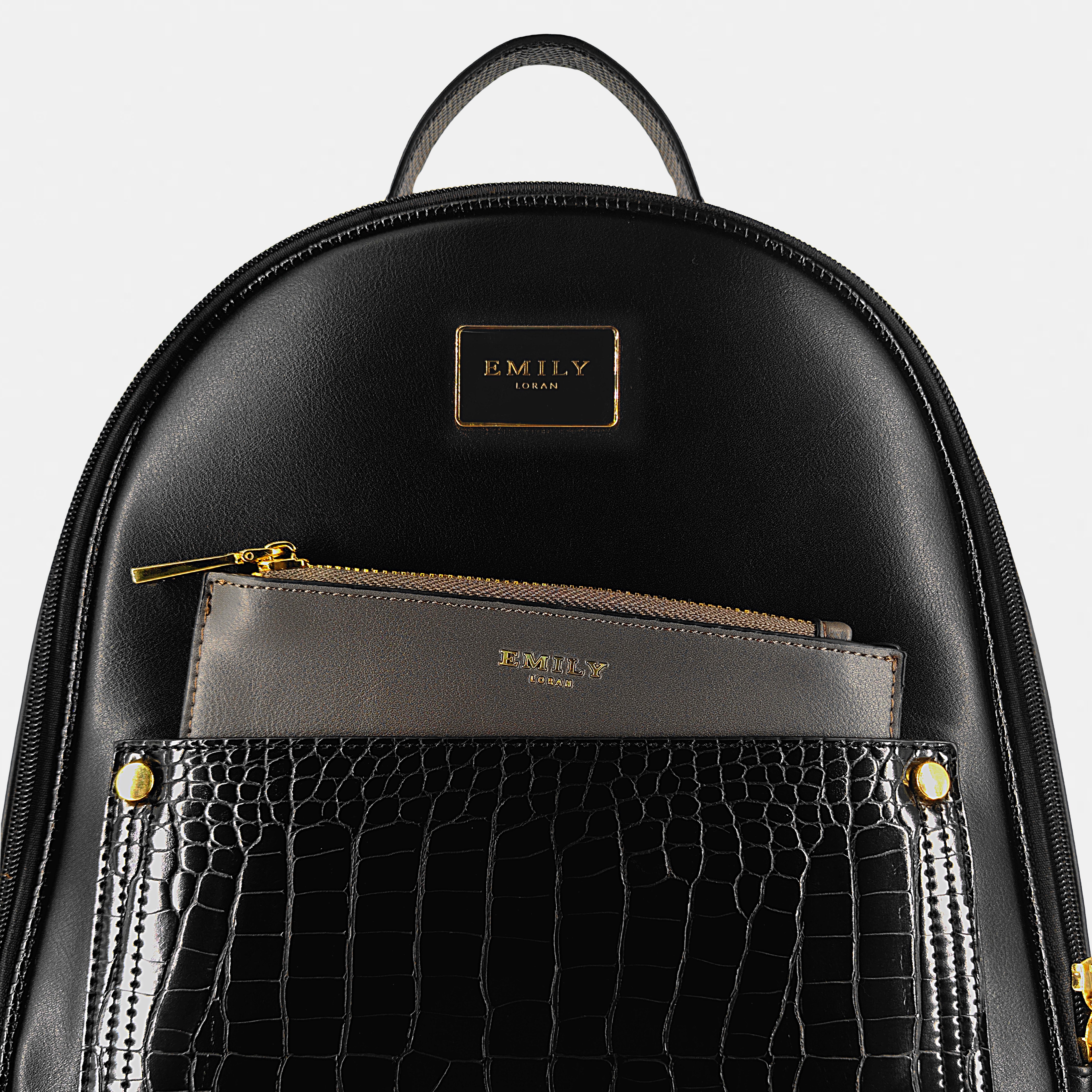 Emily Lauren Noir Backpack