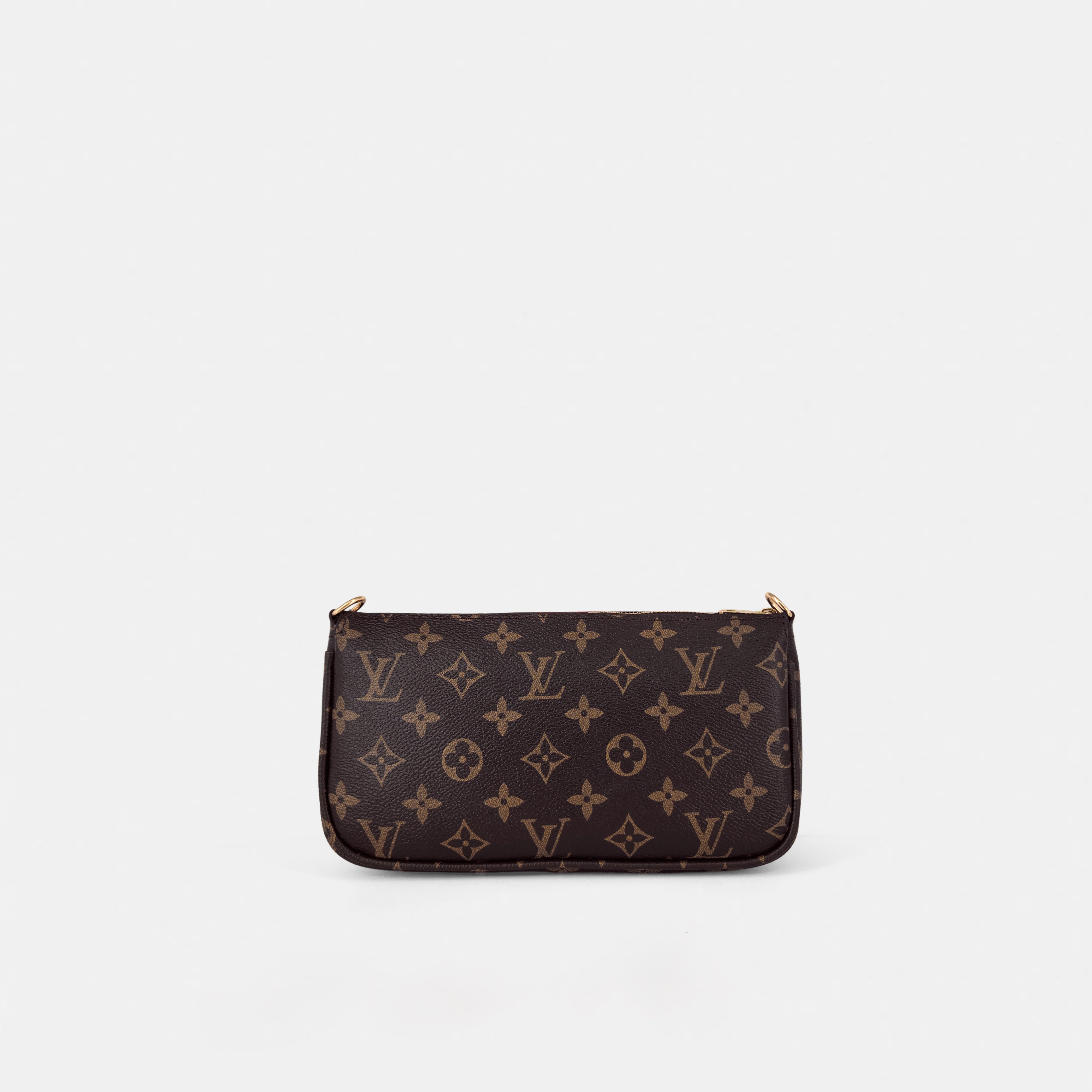 LV-Inspired Monogram Crossbody Bag