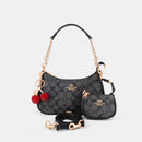 Coach-Inspired Signature Sling Bag