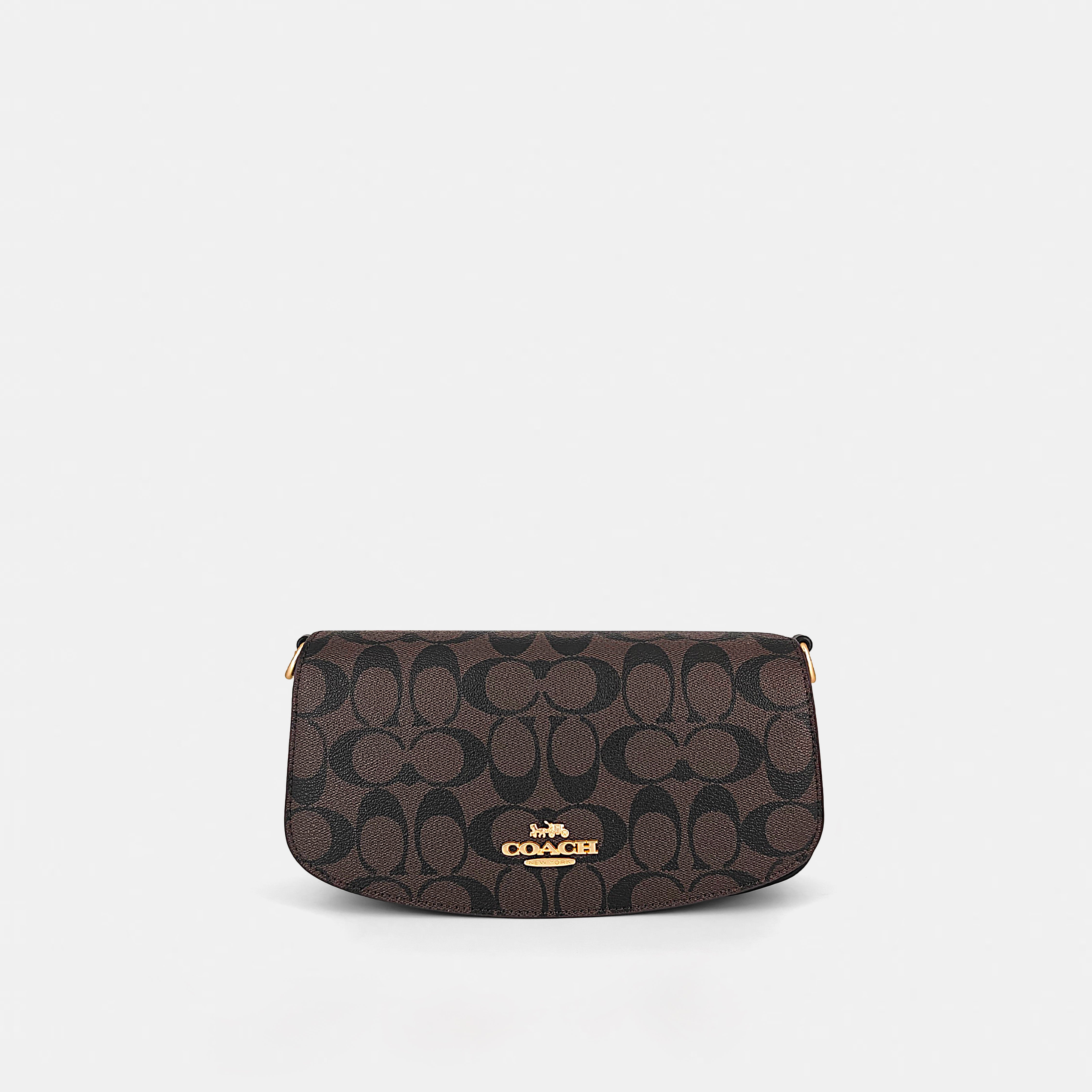 Coach-inspired mini shoulder bag