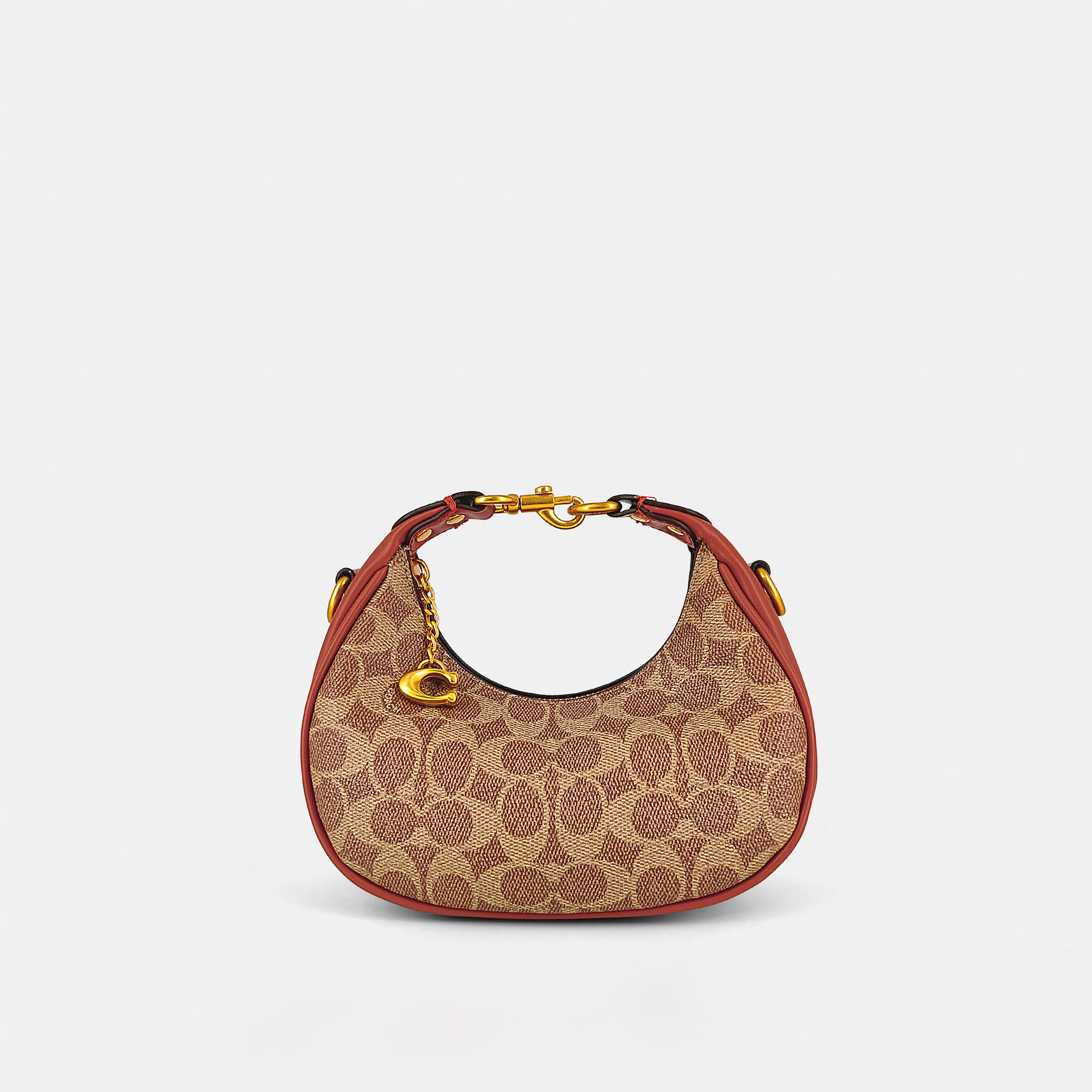 Coach-inspired mini shoulder bag