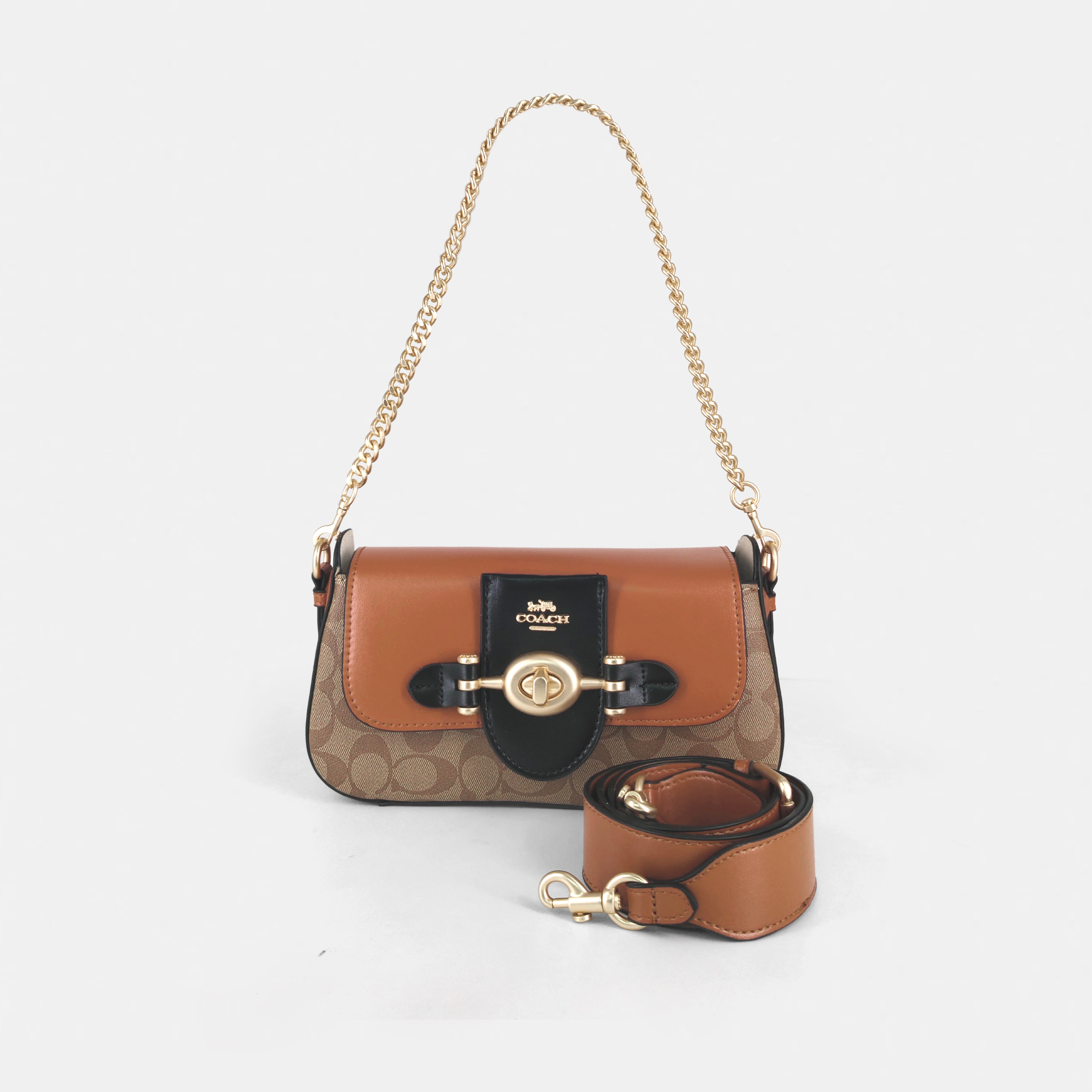 Coach-Style Shoulder & Sling Bag