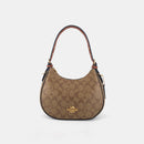 Urban Classic: Coach-Inspired Leather Shoulder Bag