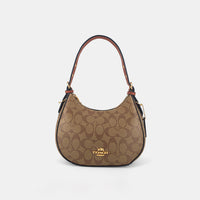 Urban Classic: Coach-Inspired Leather Shoulder Bag