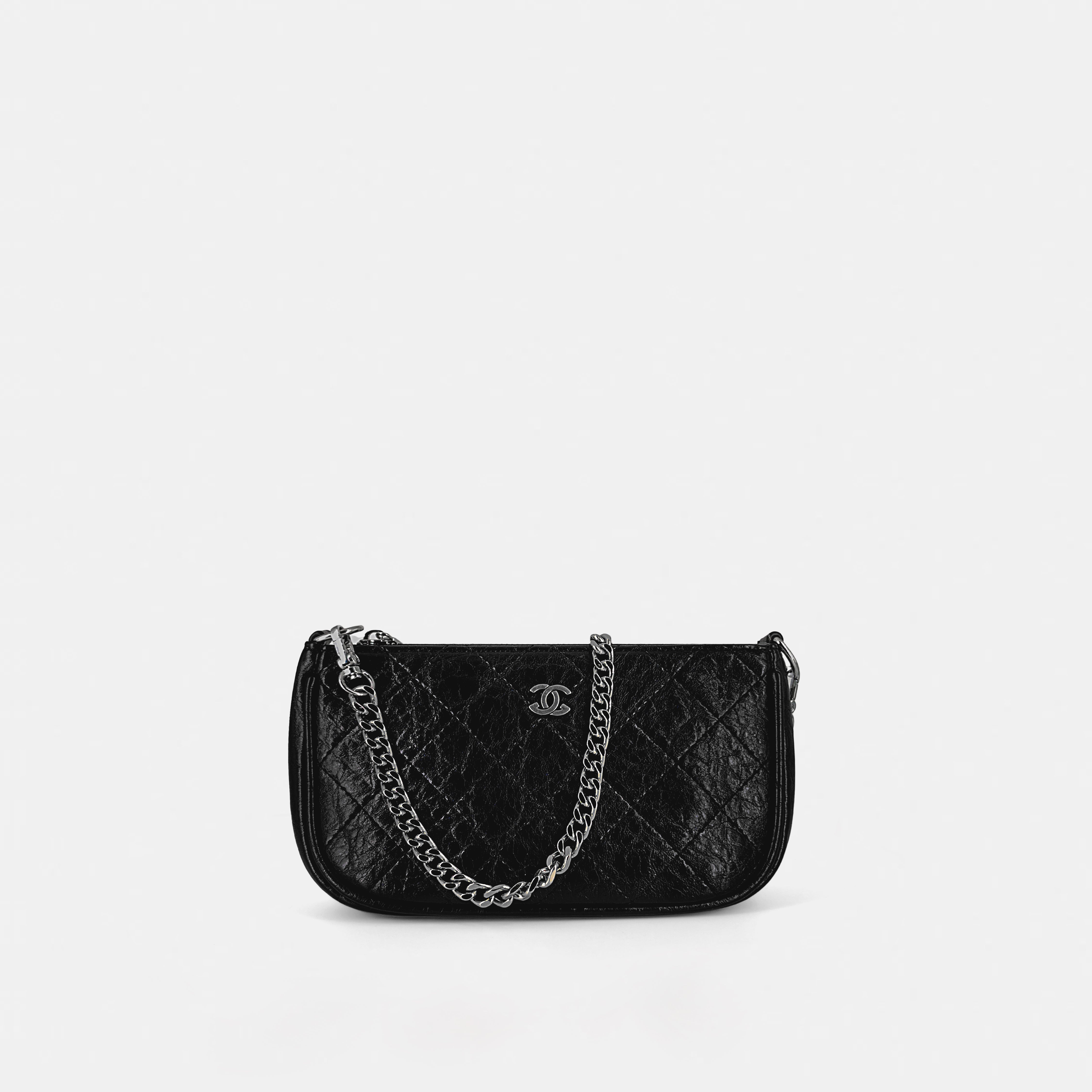Chanel-Inspired Quilted Shoulder Bag
