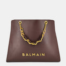 Balmain-Inspired Structured Tote