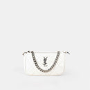 YSL-Inspired White Shoulder & Sling Bag