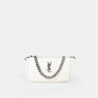 YSL-Inspired White Shoulder & Sling Bag
