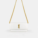 Iconic Allure: YSL-Inspired Quilted Leather Shoulder Bag