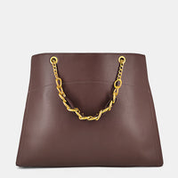 Balmain-Inspired Structured Tote
