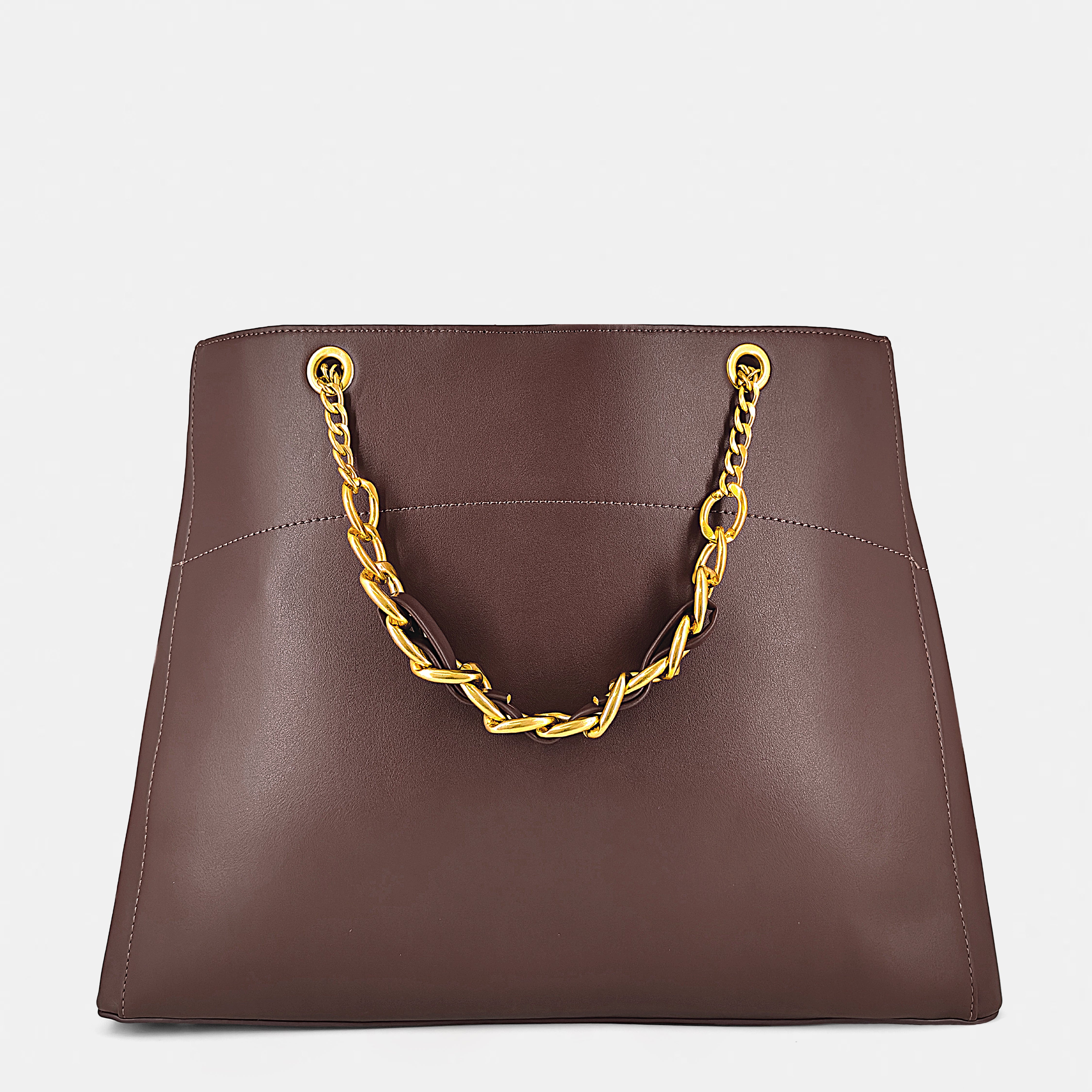 Balmain-Inspired Structured Tote