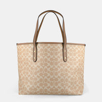 C -Inspired Structured Tote BAG