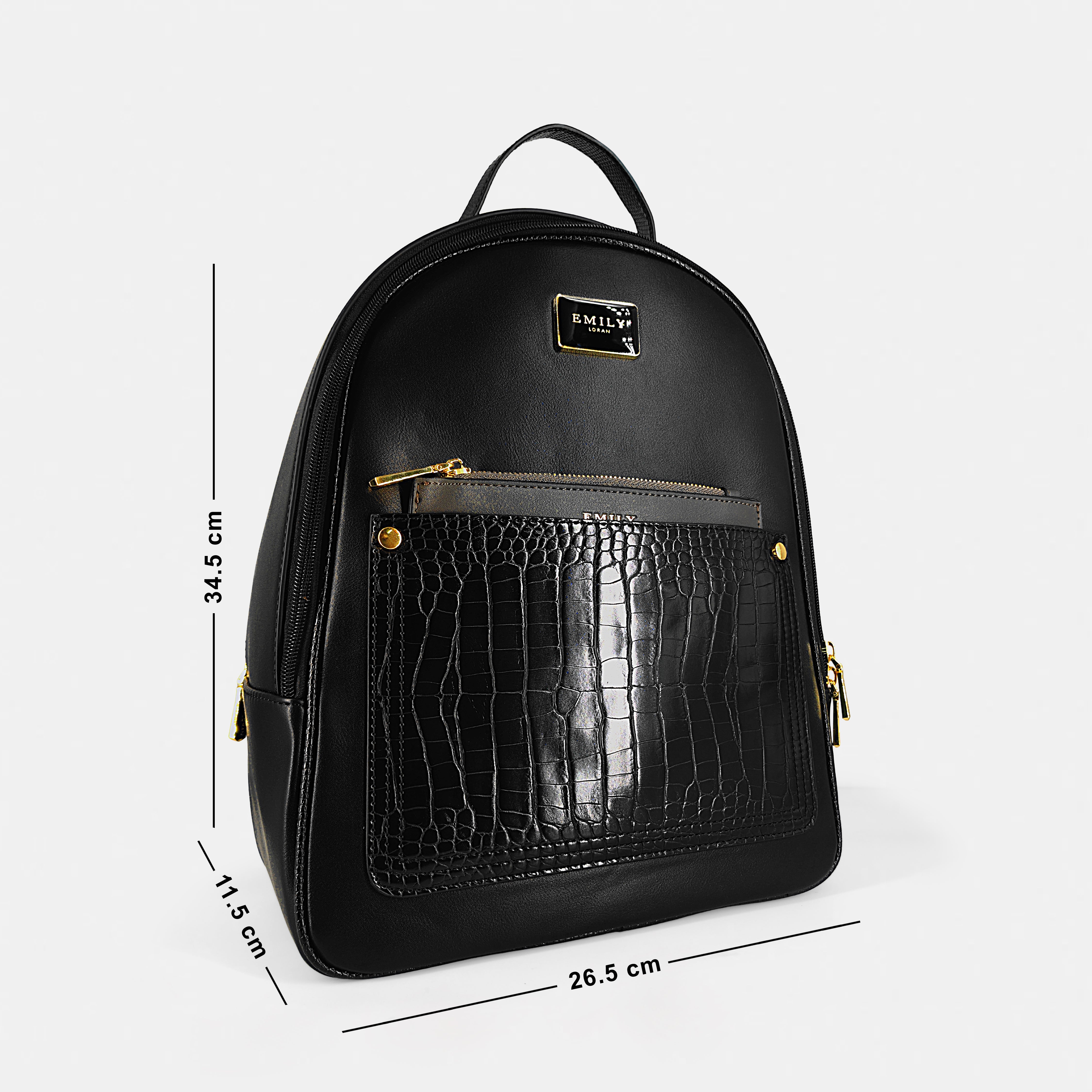 Emily Lauren Noir Backpack