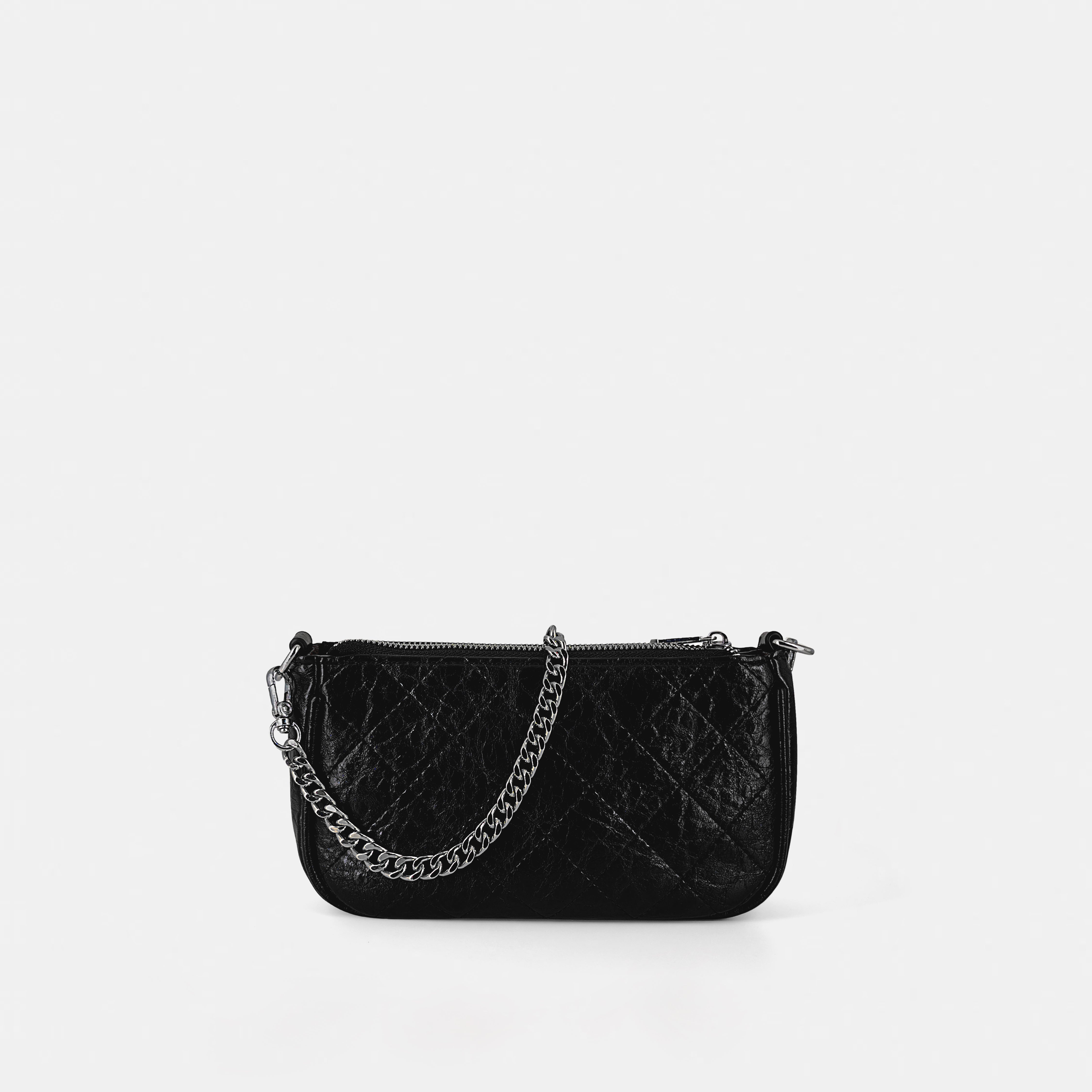 Chanel-Inspired Quilted Shoulder Bag