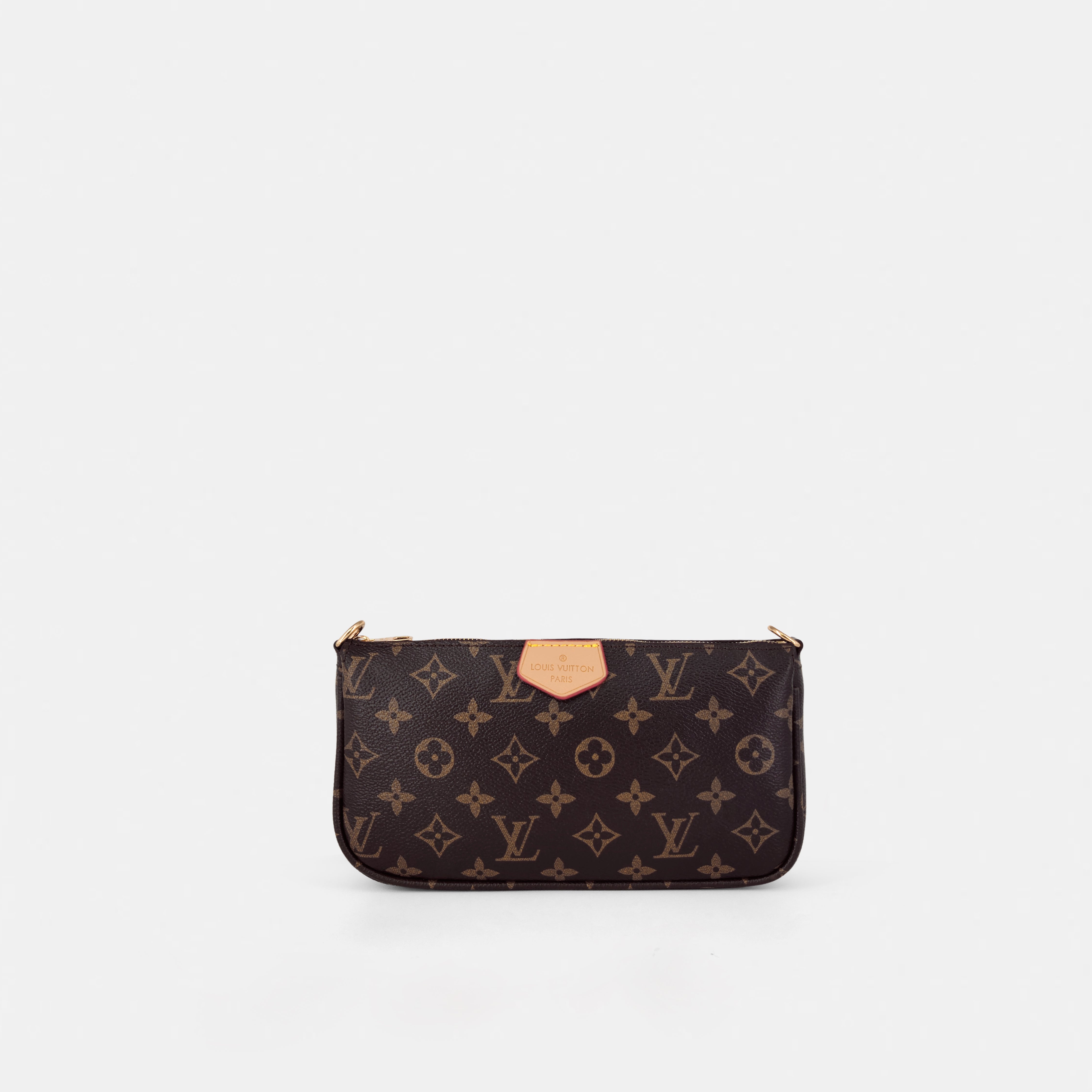 LV-Inspired Monogram Crossbody Bag