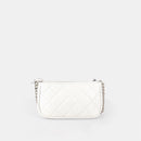 YSL-Inspired White Shoulder & Sling Bag