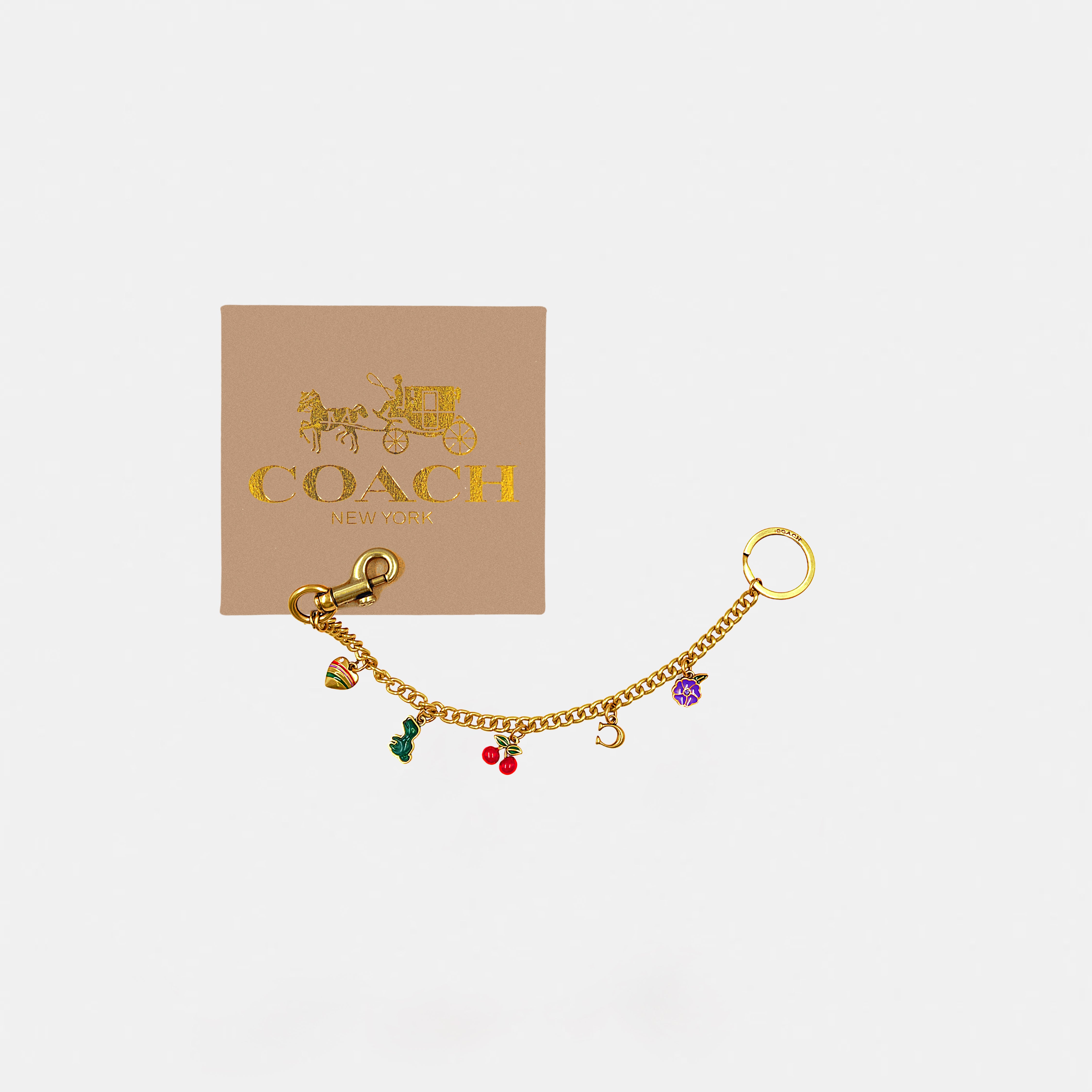 C -  Inspired Bag Charm – Luxury Detail for Everyday Style