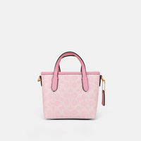 Coach-Inspired Mini Structured Handbag