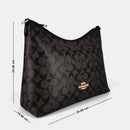 C -Inspired Structured Shoulder & Sling bag