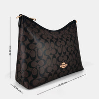 C -Inspired Structured Shoulder & Sling bag