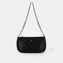 Chanel-Inspired Quilted Shoulder Bag