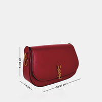 YSL-Inspired Classic Shoulder Bag