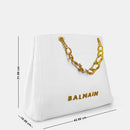 Balmain-Inspired Structured Tote