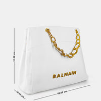 Balmain-Inspired Structured Tote