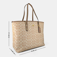 C -Inspired Structured Tote BAG