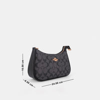 Coach-Inspired Signature Sling Bag