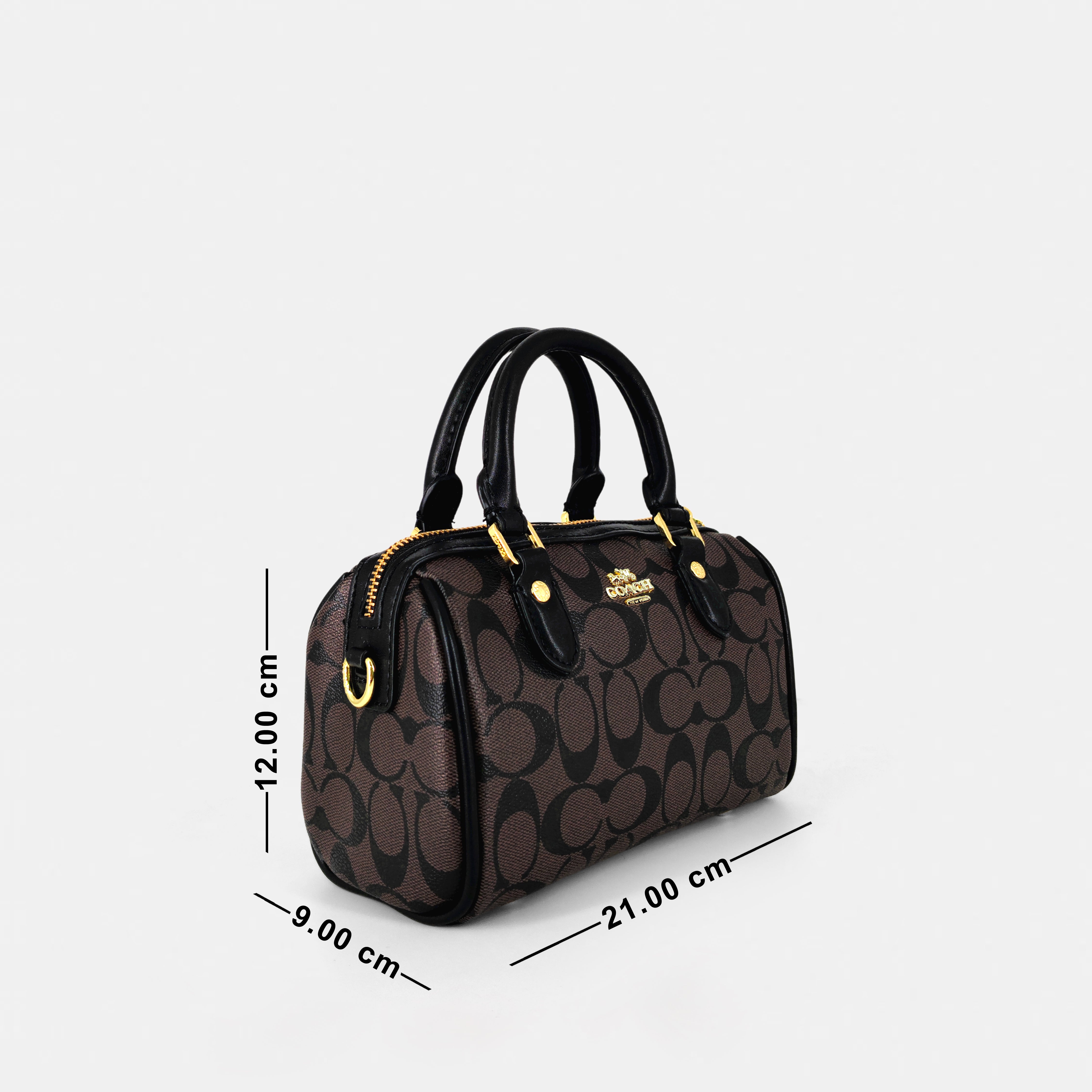 Coach-Inspired Mini Shoulder Bag