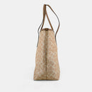 C -Inspired Structured Tote BAG