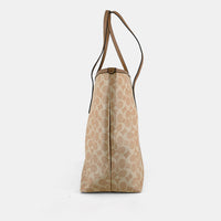 C -Inspired Structured Tote BAG