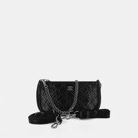 Chanel-Inspired Quilted Shoulder Bag