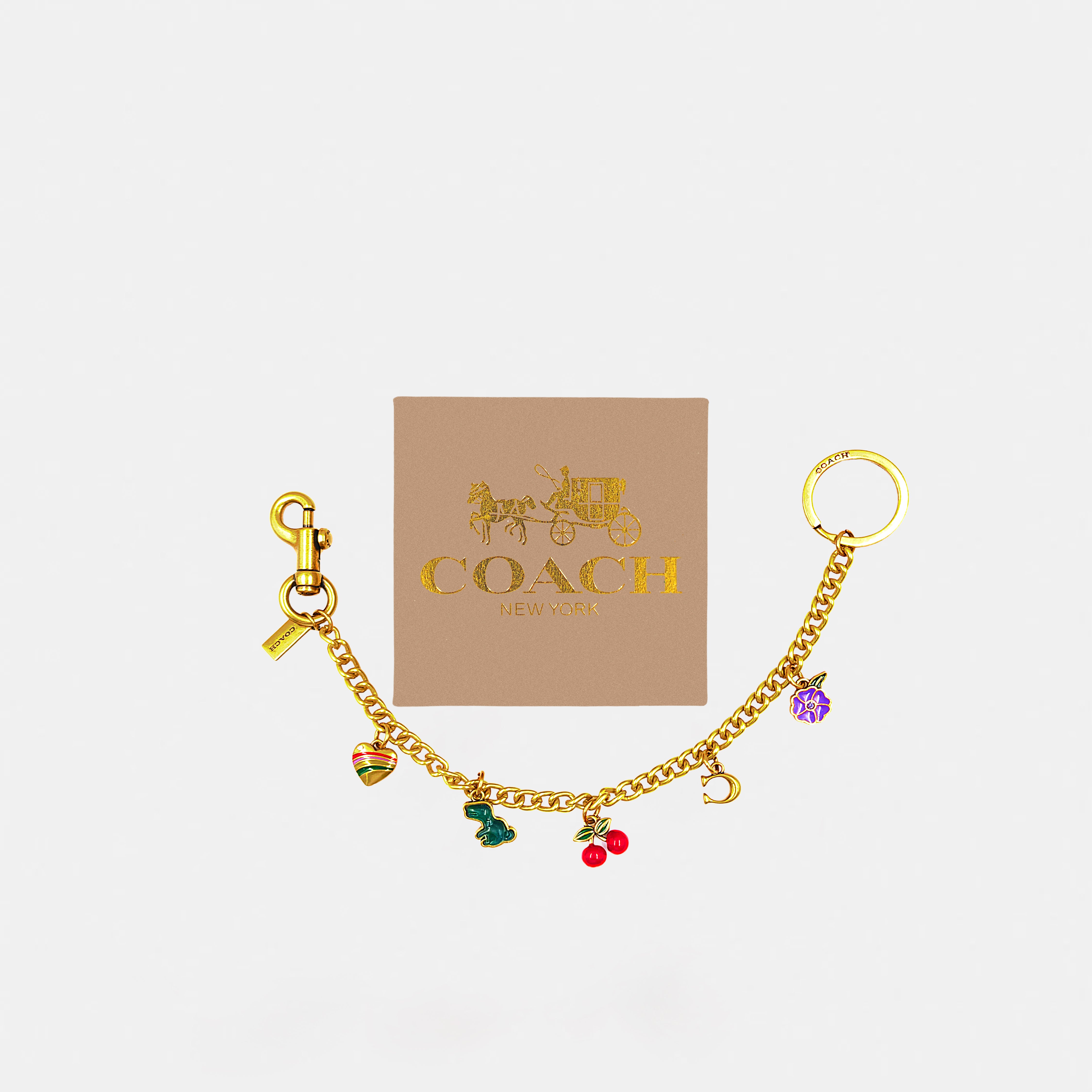 C -  Inspired Bag Charm – Luxury Detail for Everyday Style