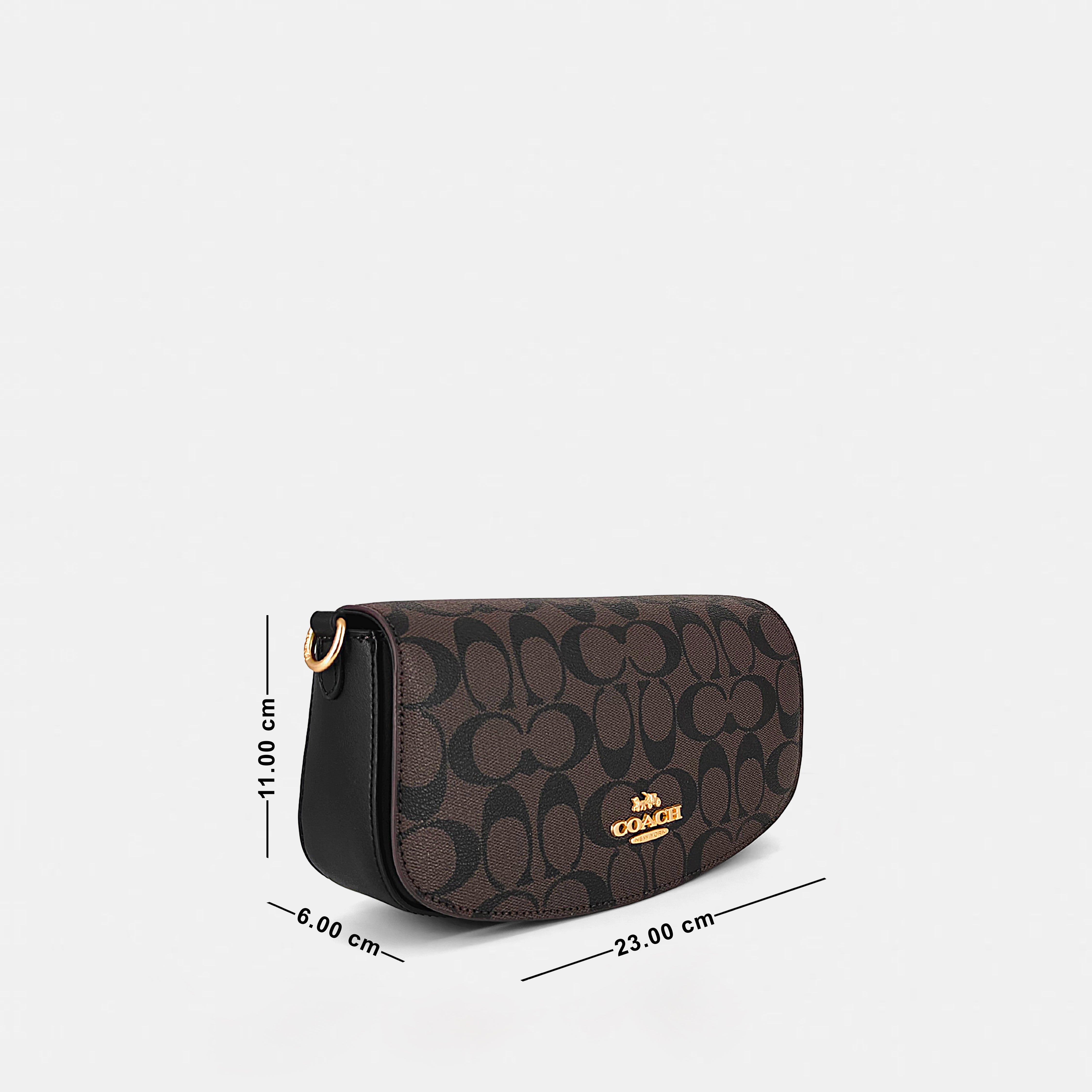 Coach-inspired mini shoulder bag