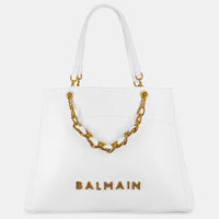 Balmain-Inspired Structured Tote