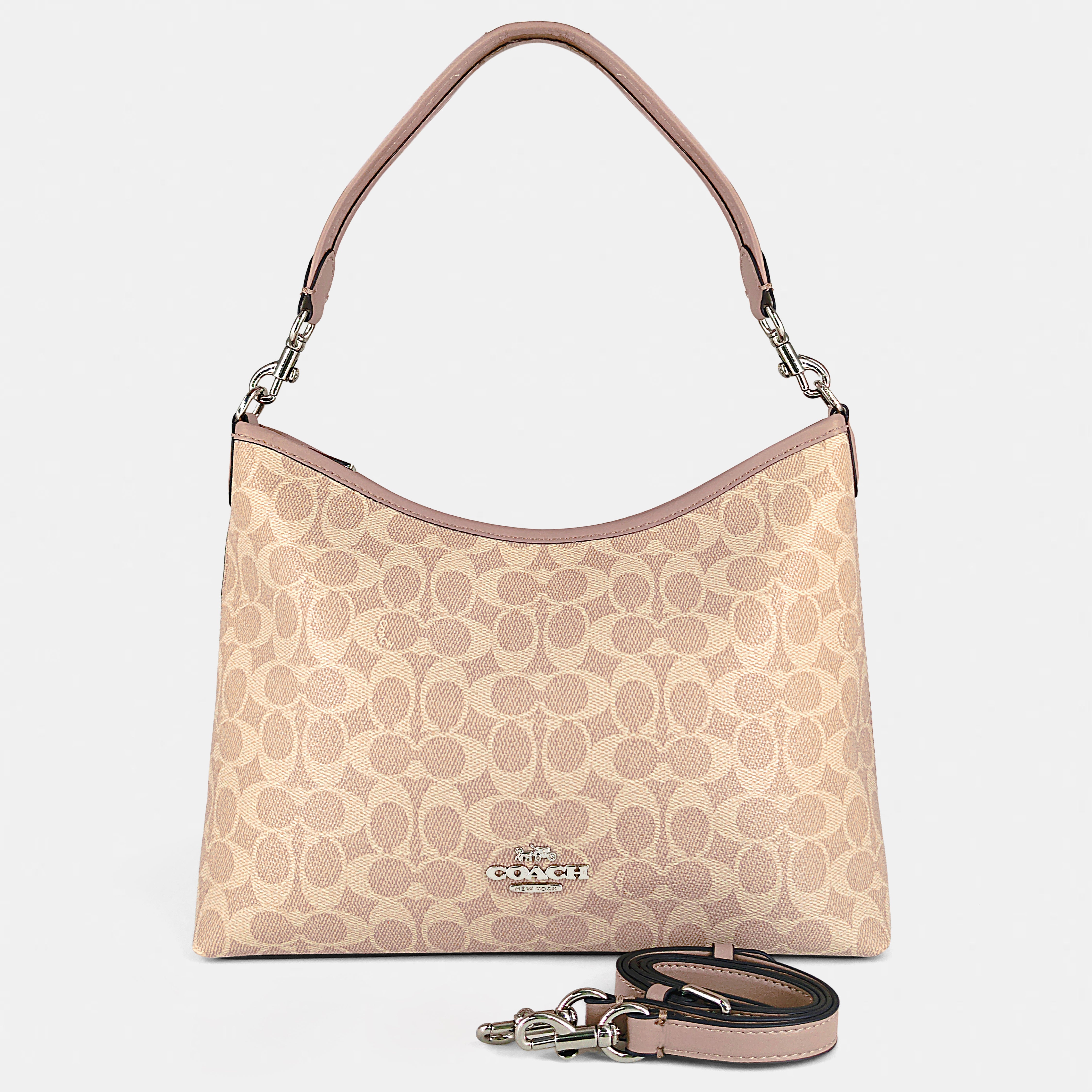 C -Inspired Structured Shoulder & Sling bag