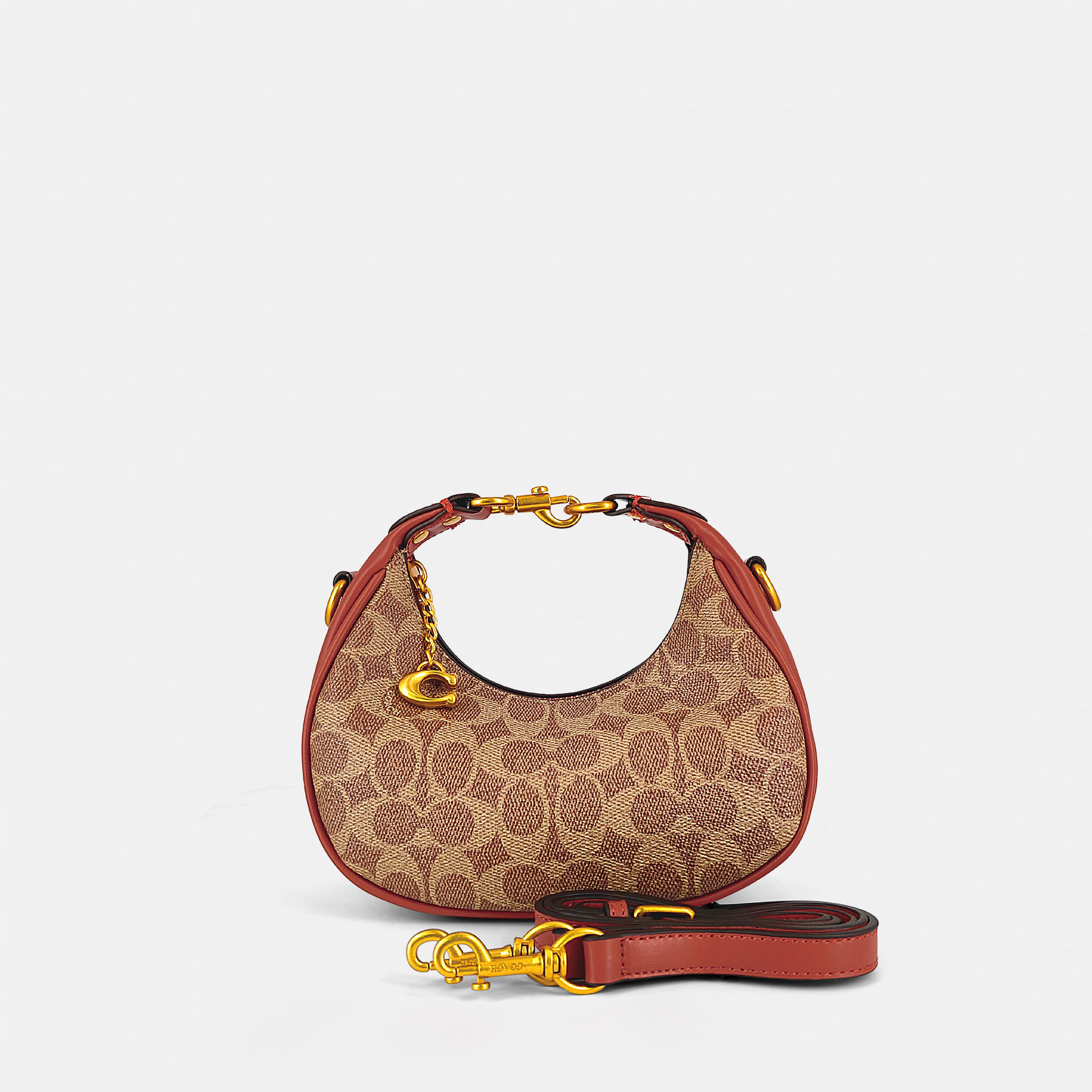 Coach-inspired mini shoulder bag