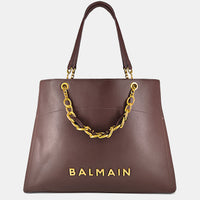 Balmain-Inspired Structured Tote
