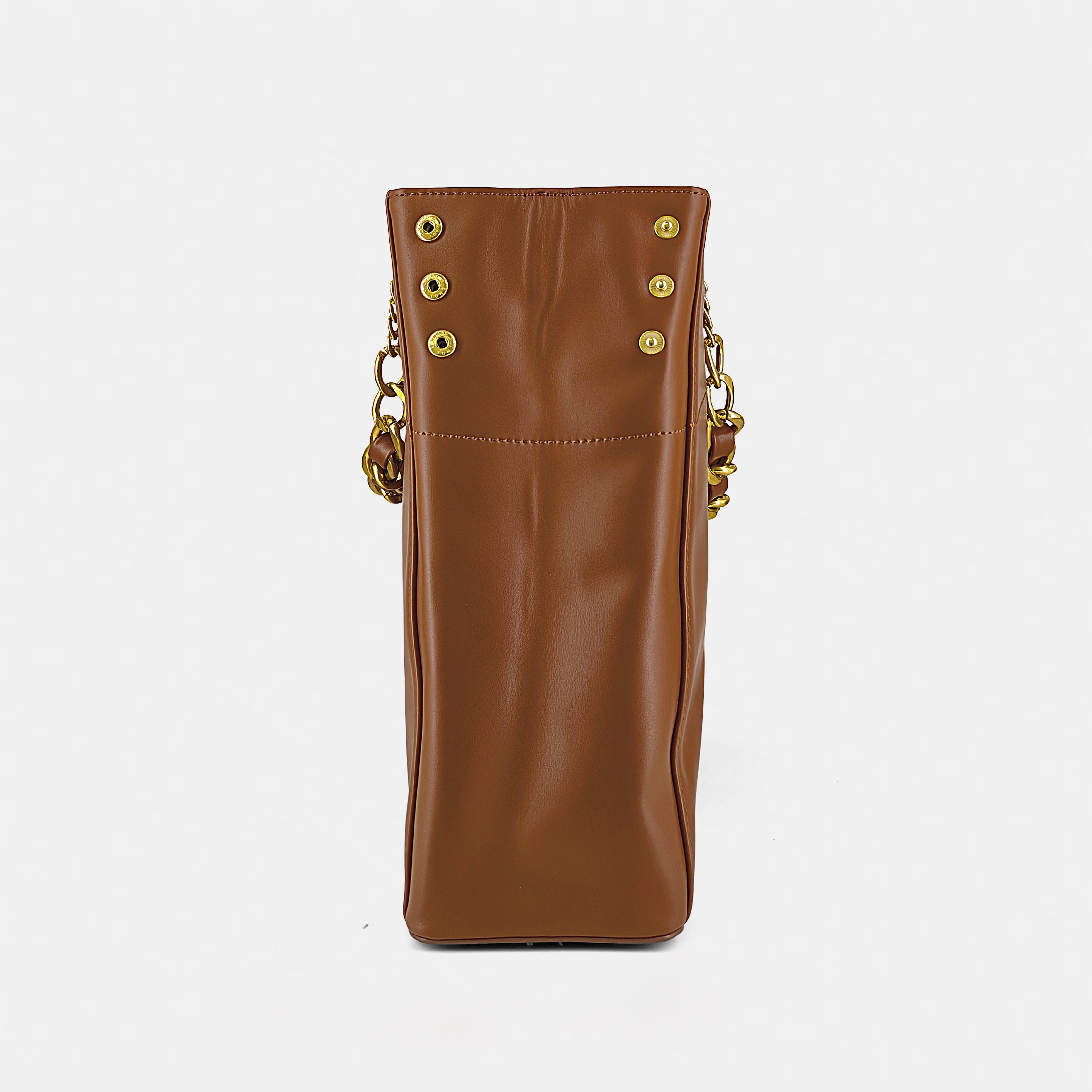 Balmain-Inspired Structured Tote