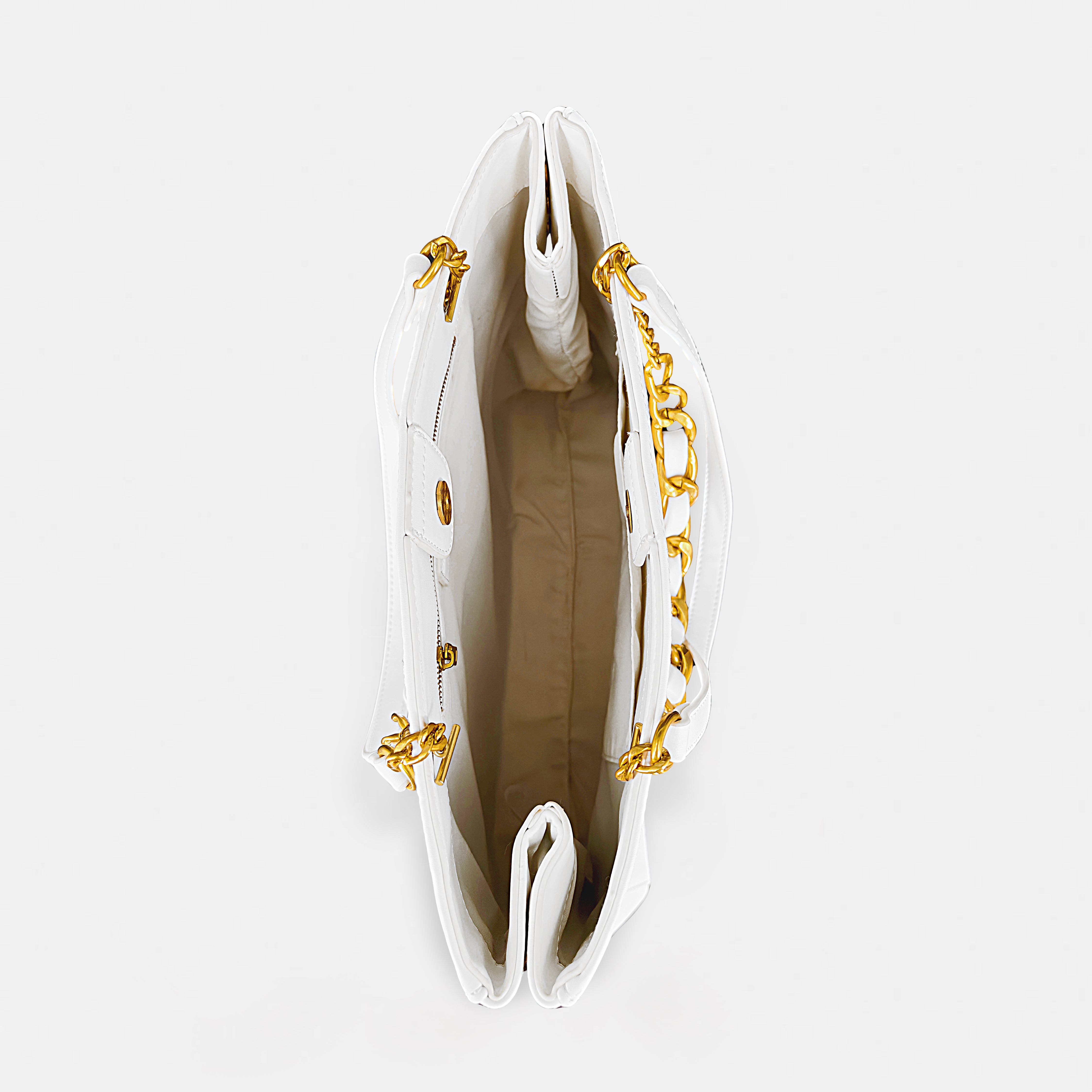 Balmain-Inspired Structured Tote