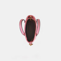 Coach-Inspired Mini Structured Handbag