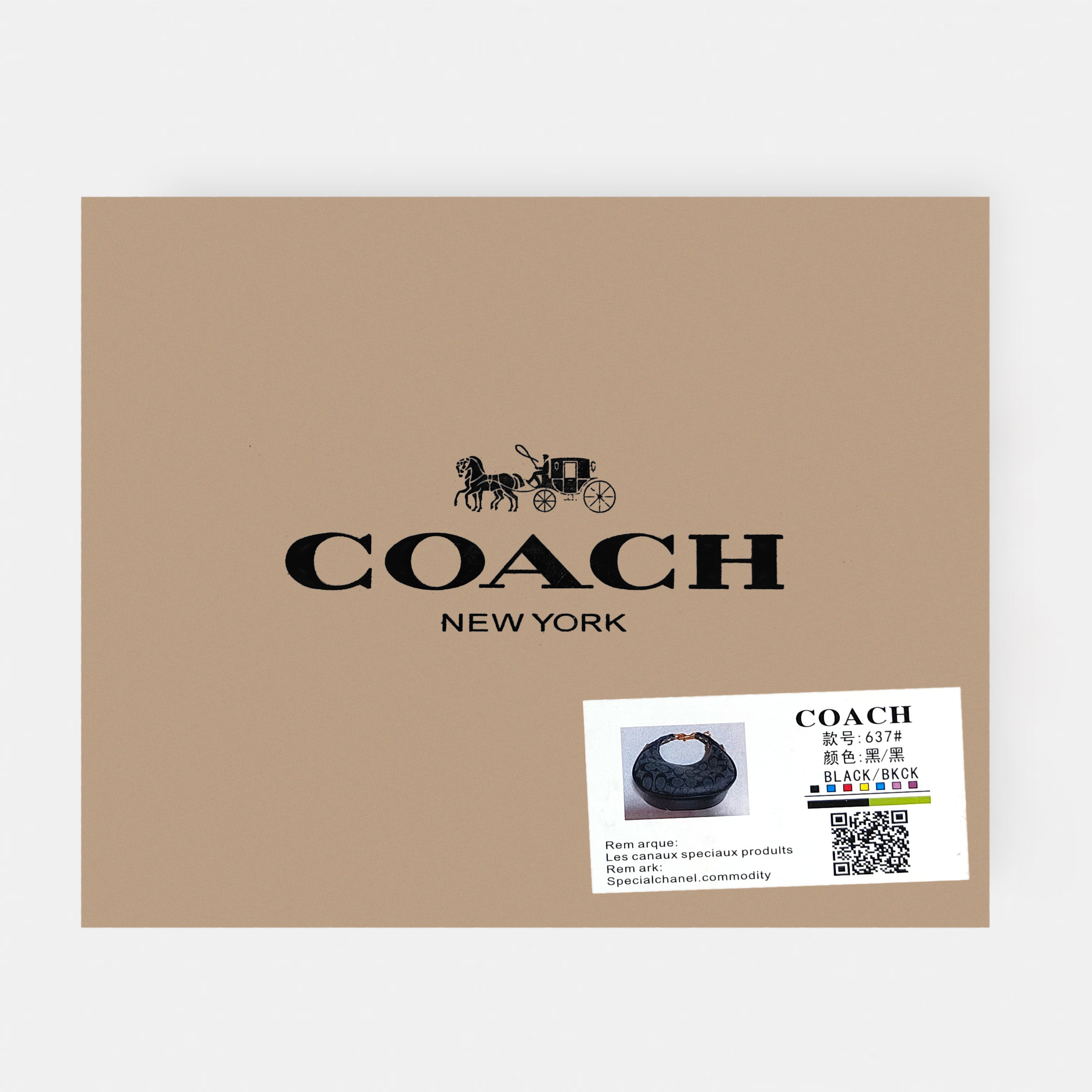 Coach-inspired mini shoulder bag