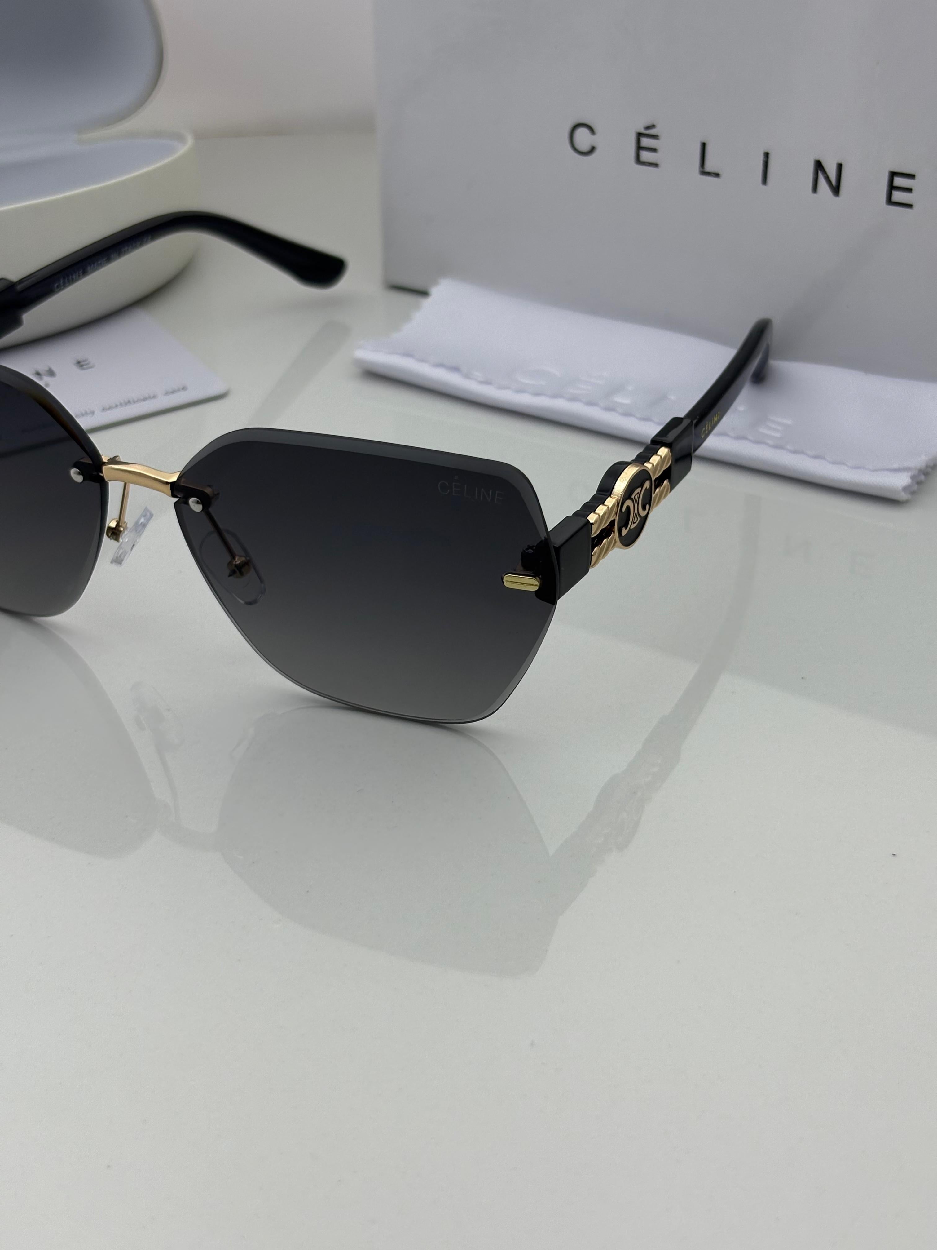Celine Inspired black shaded Sunglasses